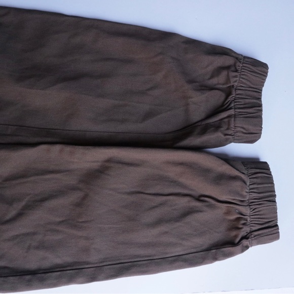 Zanerobe Pants Mens 32 Brown Elastic Waistband Drawstring Joggers Comfort 32x31 - Picture 5 of 5